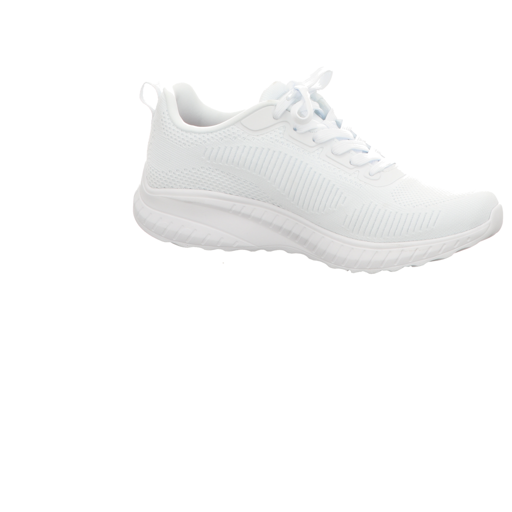 Skechers Damen Schnürschuh Bobs in weiss