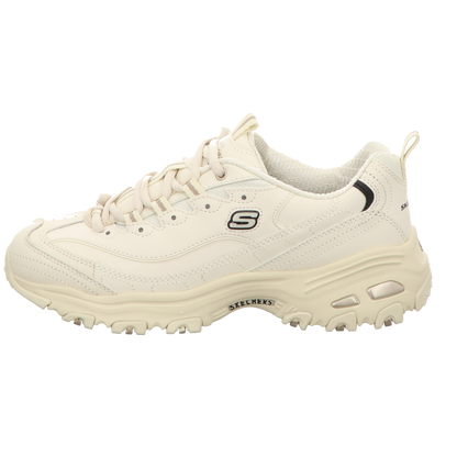 Skechers Damen Schnürschuh D'lites Fresh Start in weiss