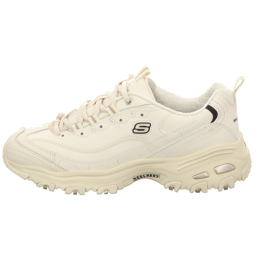 Skechers Damen Schnürschuh D'lites Fresh Start in weiss