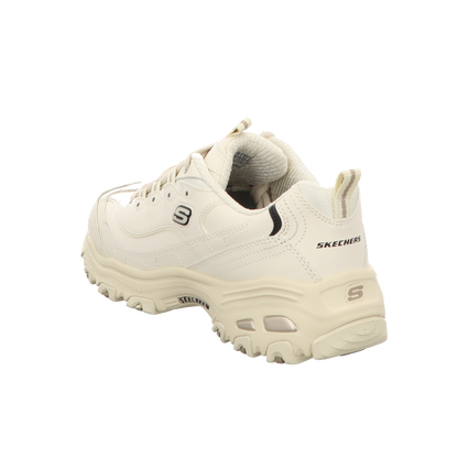 Skechers Damen Schnürschuh D'lites Fresh Start in weiss