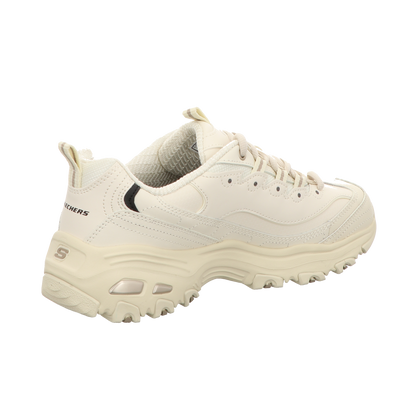 Skechers Damen Schnürschuh D'lites Fresh Start in weiss