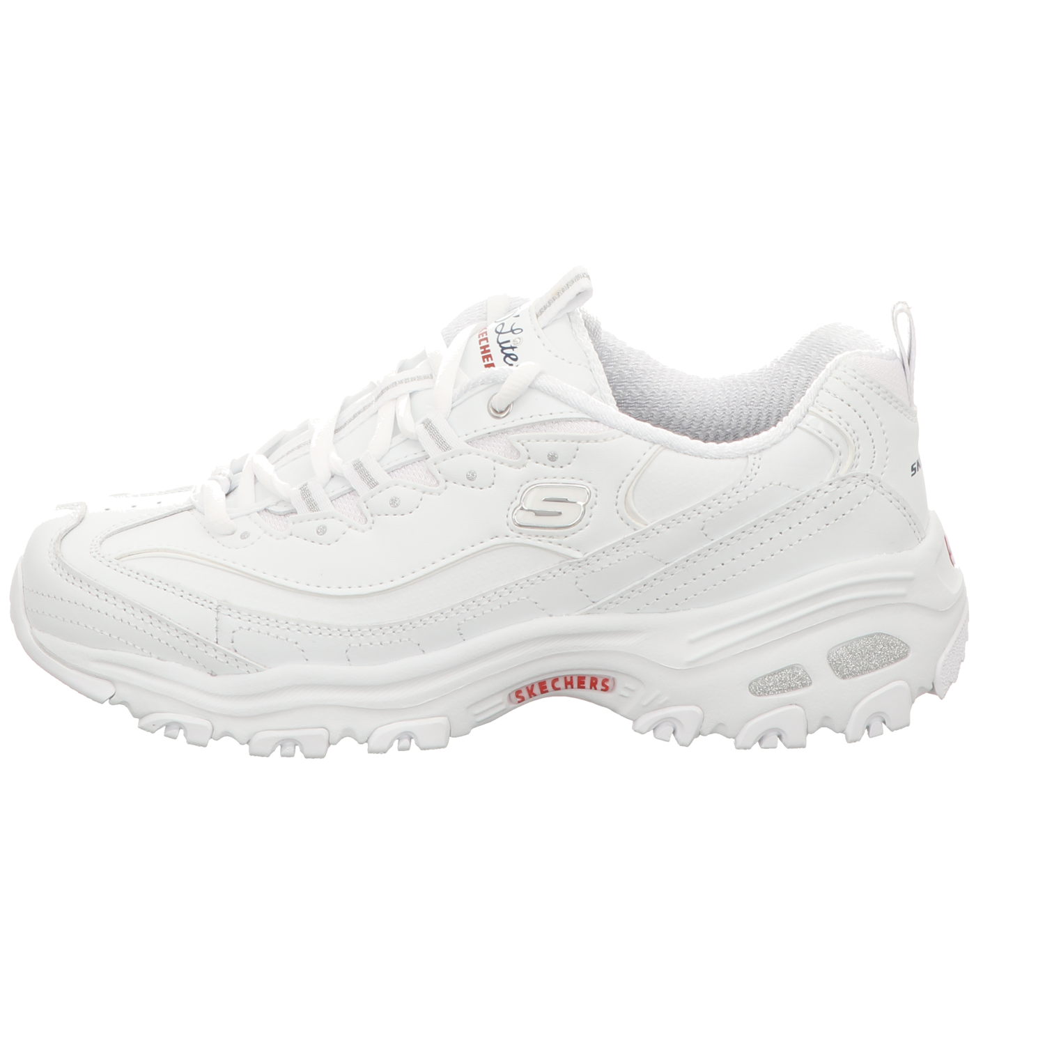 Skechers Damen Schnürschuh D'lites Fresh Start in beige