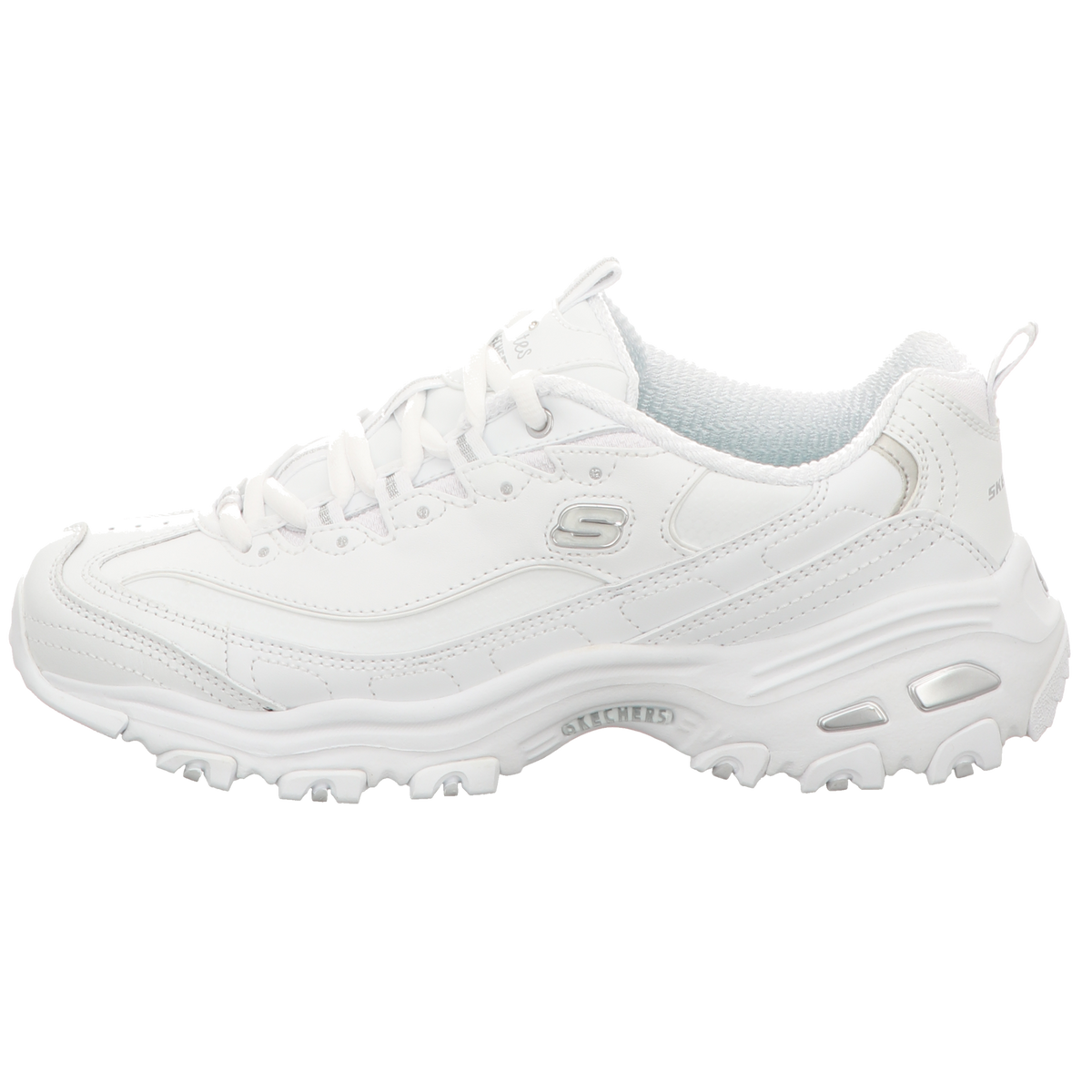 Skechers Damen Schnürschuh D'lites Fresh Start in weiss