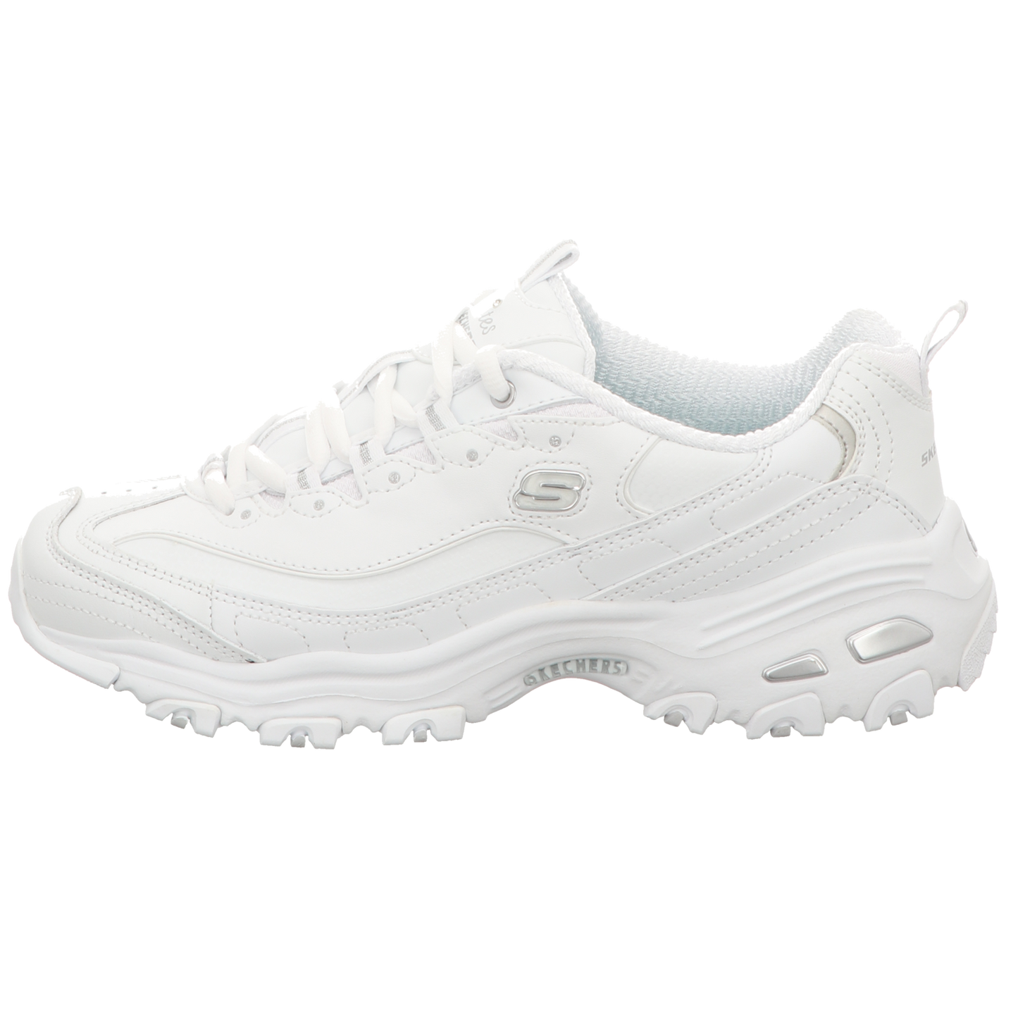Skechers Damen Schnürschuh D'lites Fresh Start in weiss