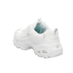 Skechers Damen Schnürschuh D'lites Fresh Start in weiss