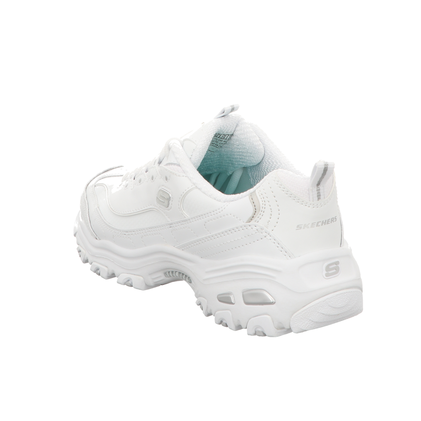 Skechers Damen Schnürschuh D'lites Fresh Start in weiss