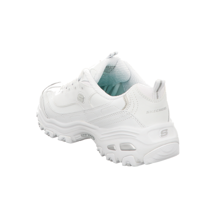 Skechers Damen Schnürschuh D'lites Fresh Start in weiss