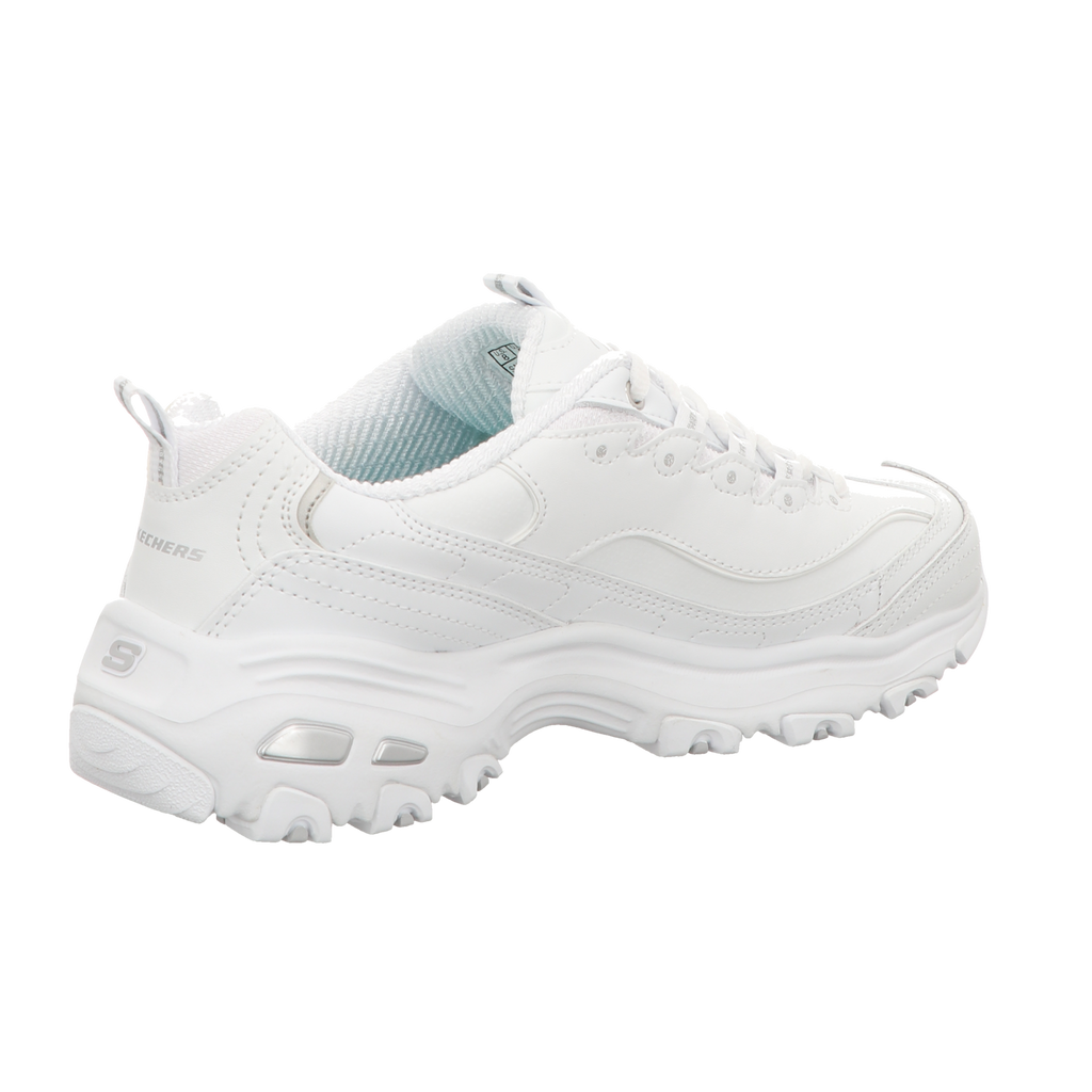 Skechers Damen Schnürschuh D'lites Fresh Start in weiss