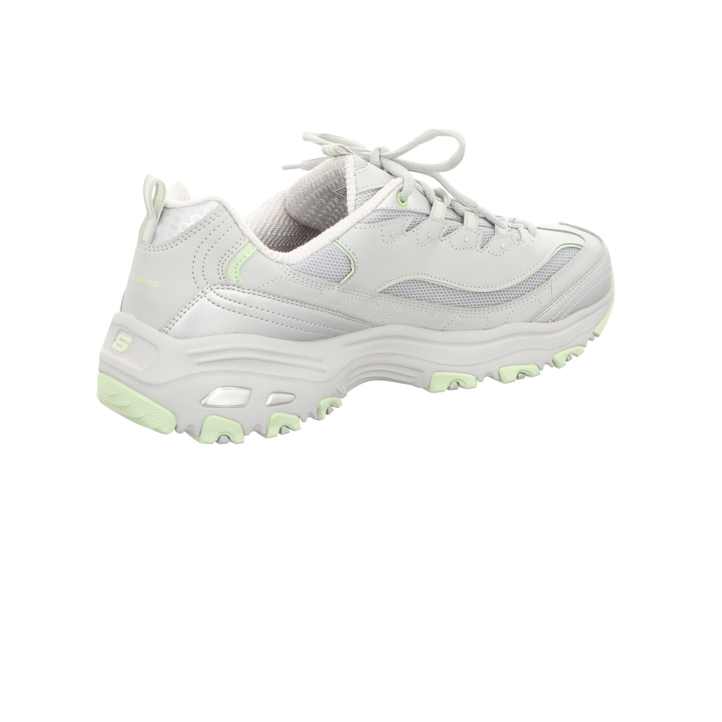 Skechers Damen Schnürschuh D'lites Chromatic in grau