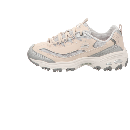 Skechers Damen Schnürschuh D'lites Chromatic in beige