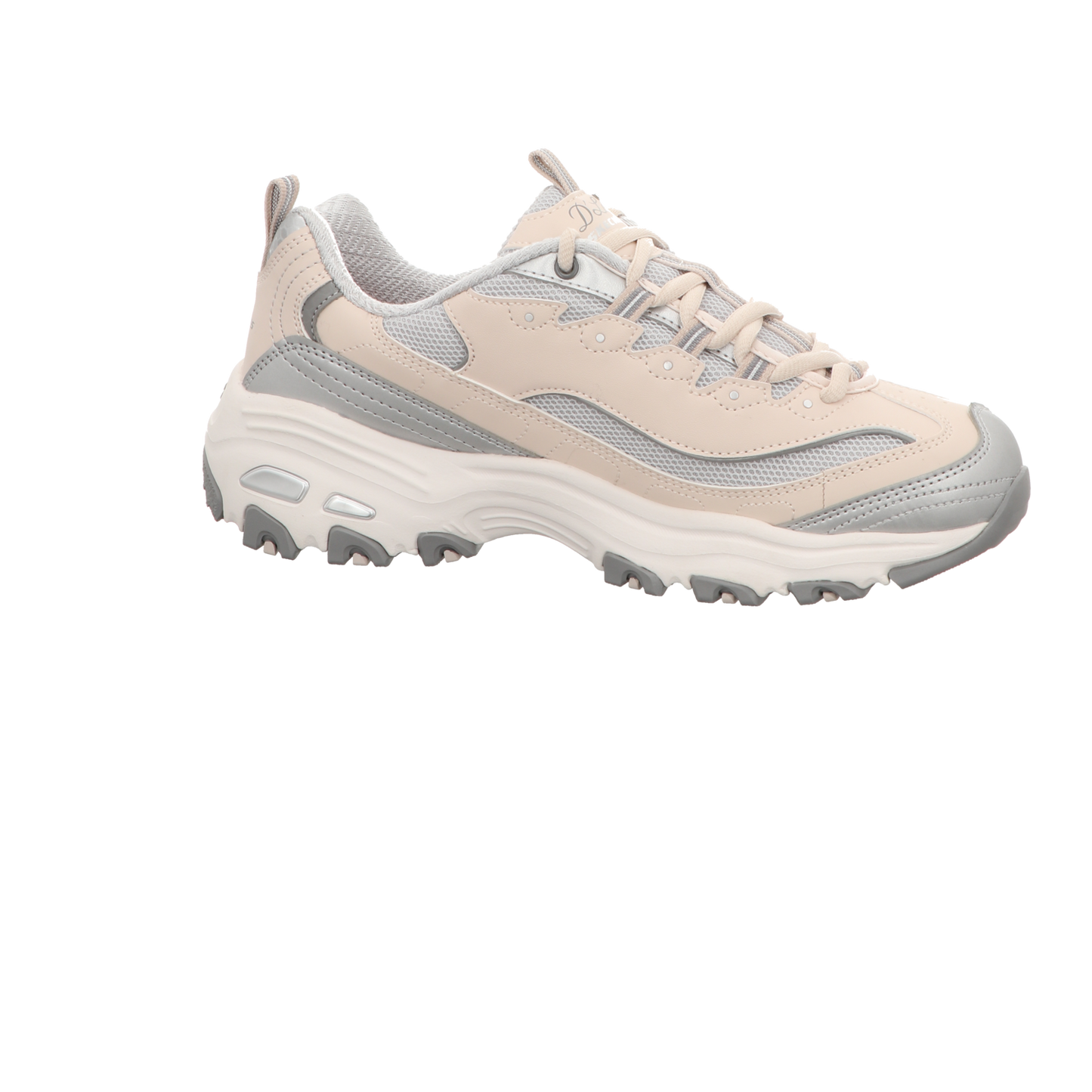 Skechers Damen Schnürschuh D'lites Chromatic in beige