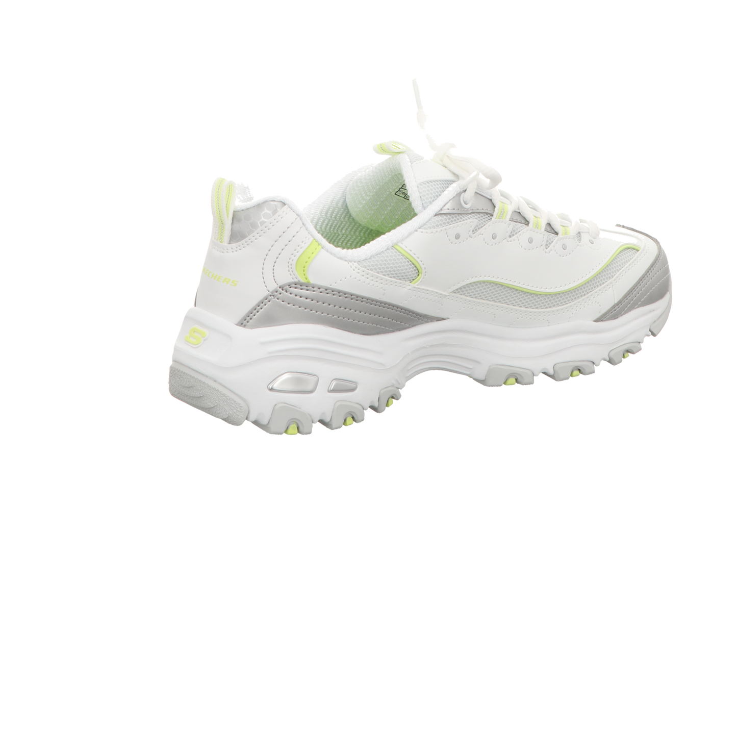 Skechers Damen Schnürschuh D'lites Chromatic in weiss