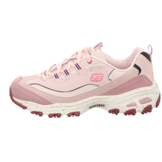 Skechers Damen Schnürschuh D'lites Bold Views in rot