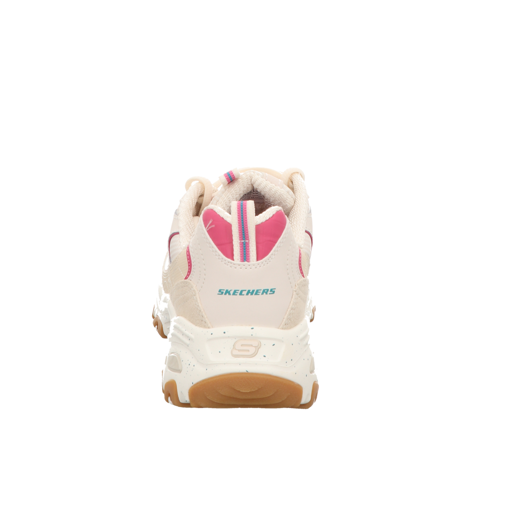 Skechers Damen Schnürschuh D'lites Bold Views in beige