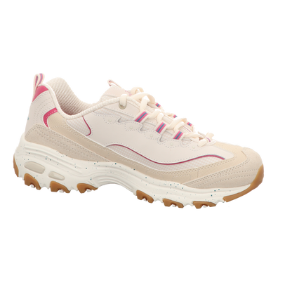 Skechers Damen Schnürschuh D'lites Bold Views in beige