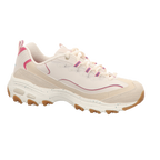 Skechers Damen Schnürschuh D'lites Bold Views in beige