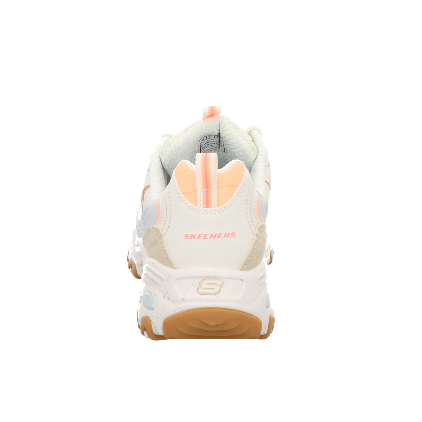 Skechers Damen Schnürschuh D'lites Bold Views in beige