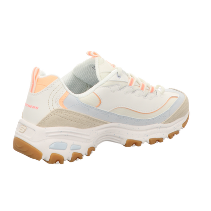 Skechers Damen Schnürschuh D'lites Bold Views in beige