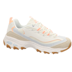 Skechers Damen Schnürschuh D'lites Bold Views in beige