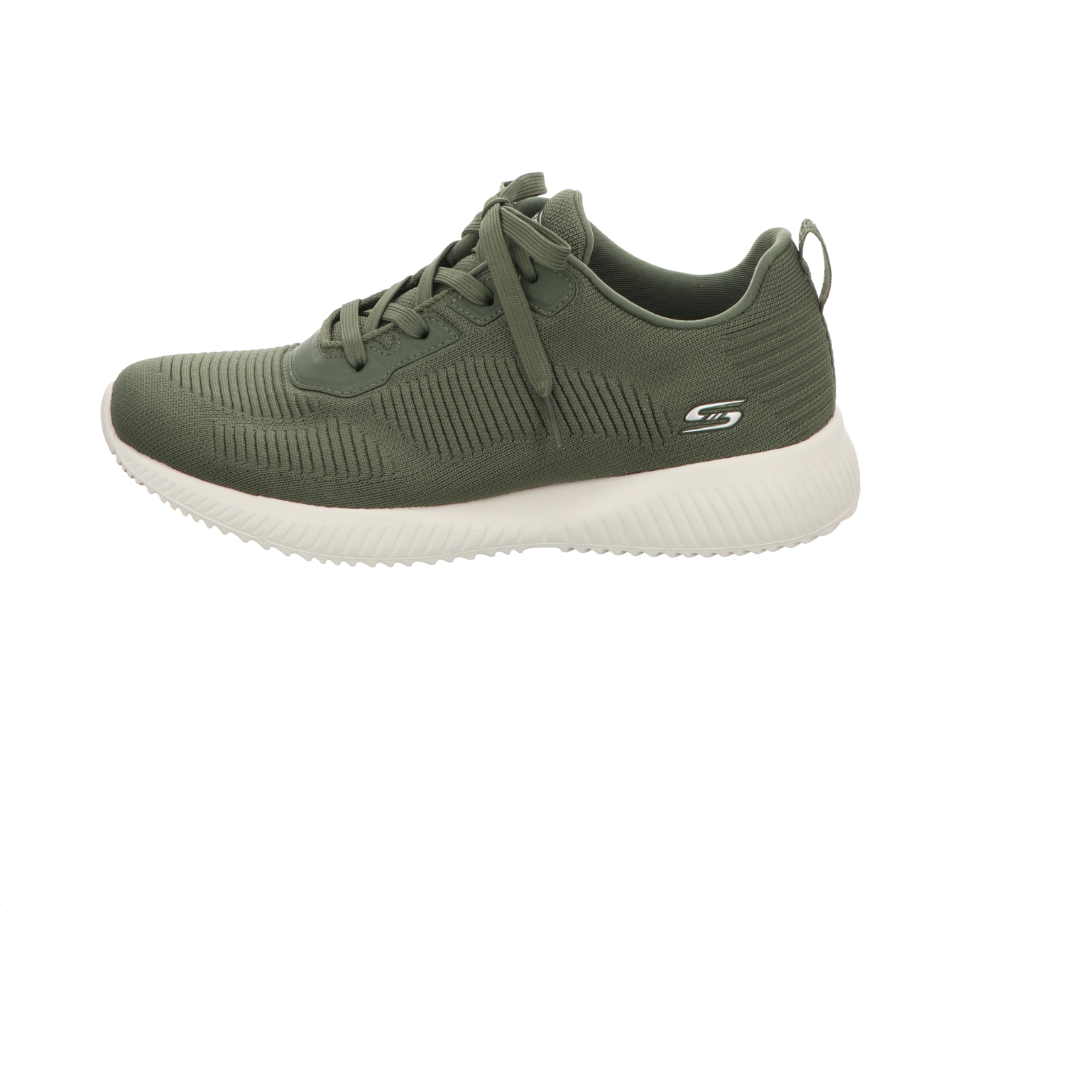 Skechers Damen Schnürschuh Bobs Sport Squad Tough Talk in gruen