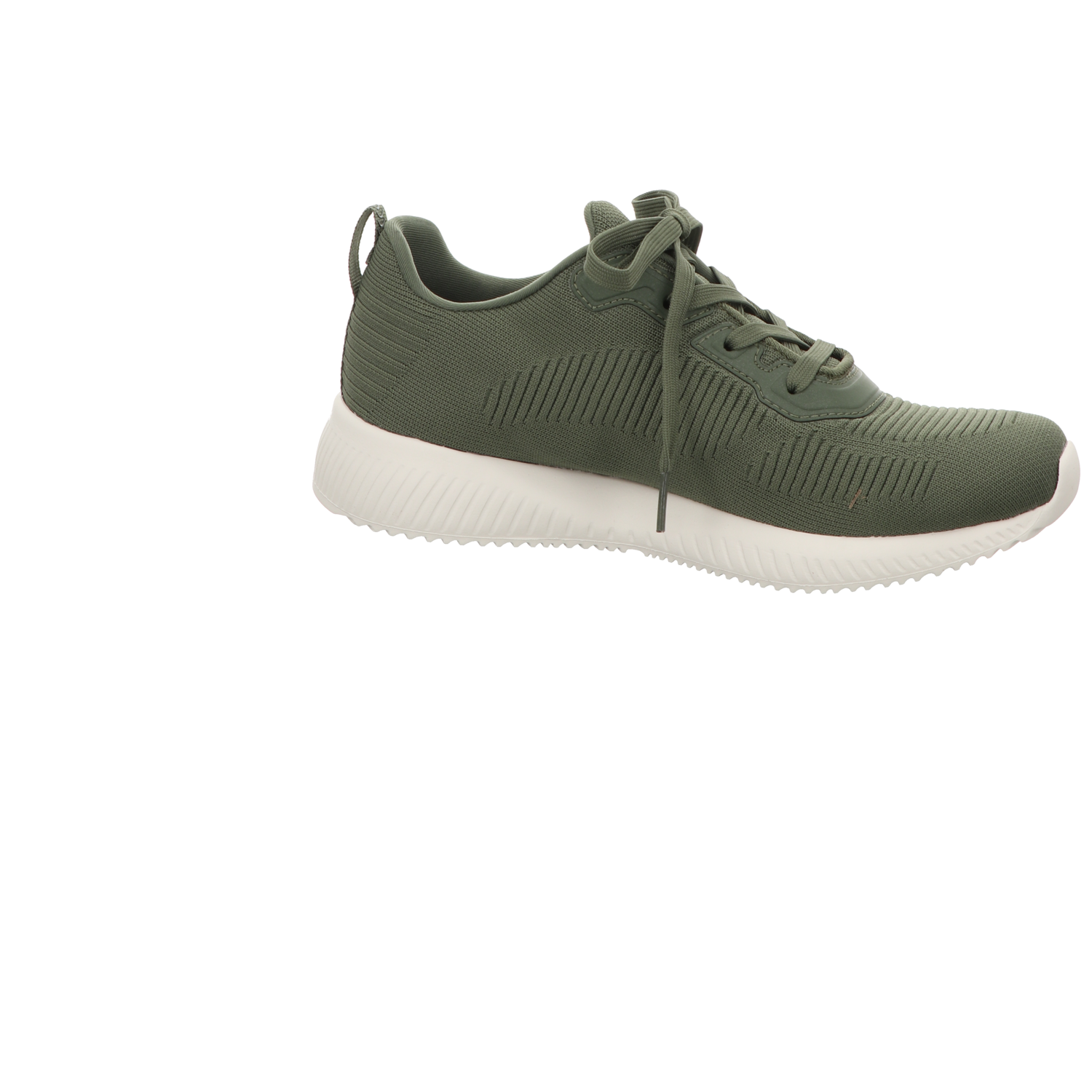 Skechers Damen Schnürschuh Bobs Sport Squad Tough Talk in gruen