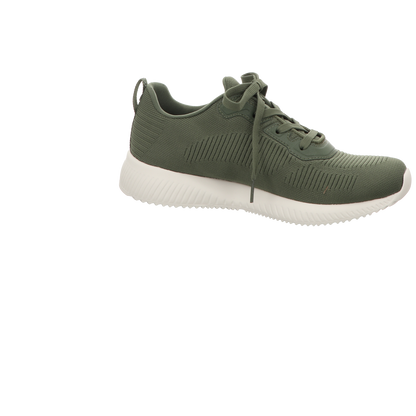 Skechers Damen Schnürschuh Bobs Sport Squad Tough Talk in gruen