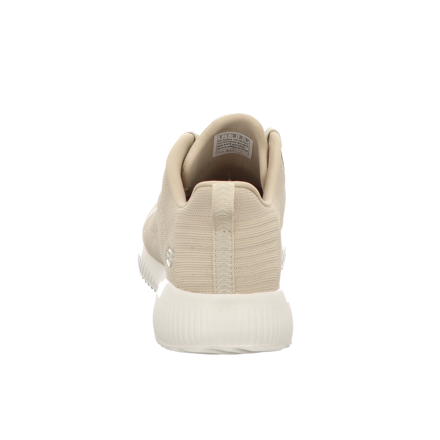 Skechers Damen Schnürschuh Bobs Sport Squad Tough Talk in beige