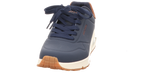 Skechers Herren Schnürschuh Uno Suited On Air in blau