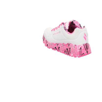 Skechers Damen Slipper Goldcrown Uno Lite-Love in weiss