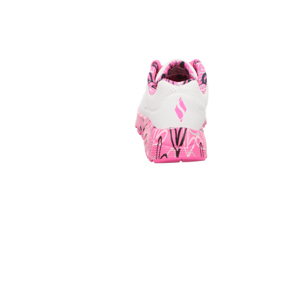 Skechers Damen Slipper Goldcrown Uno Lite-Love in weiss