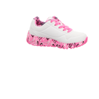 Skechers Damen Slipper Goldcrown Uno Lite-Love in weiss