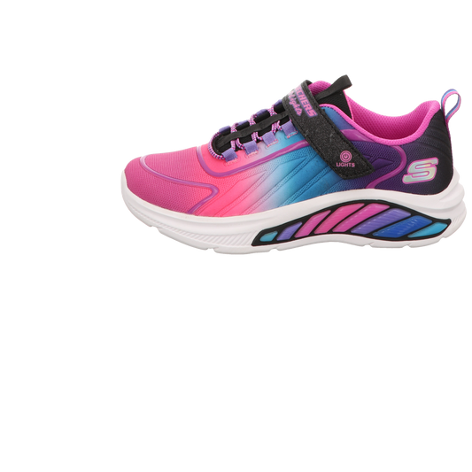 Skechers Damen Slipper Rainbow Cruisers in schwarz