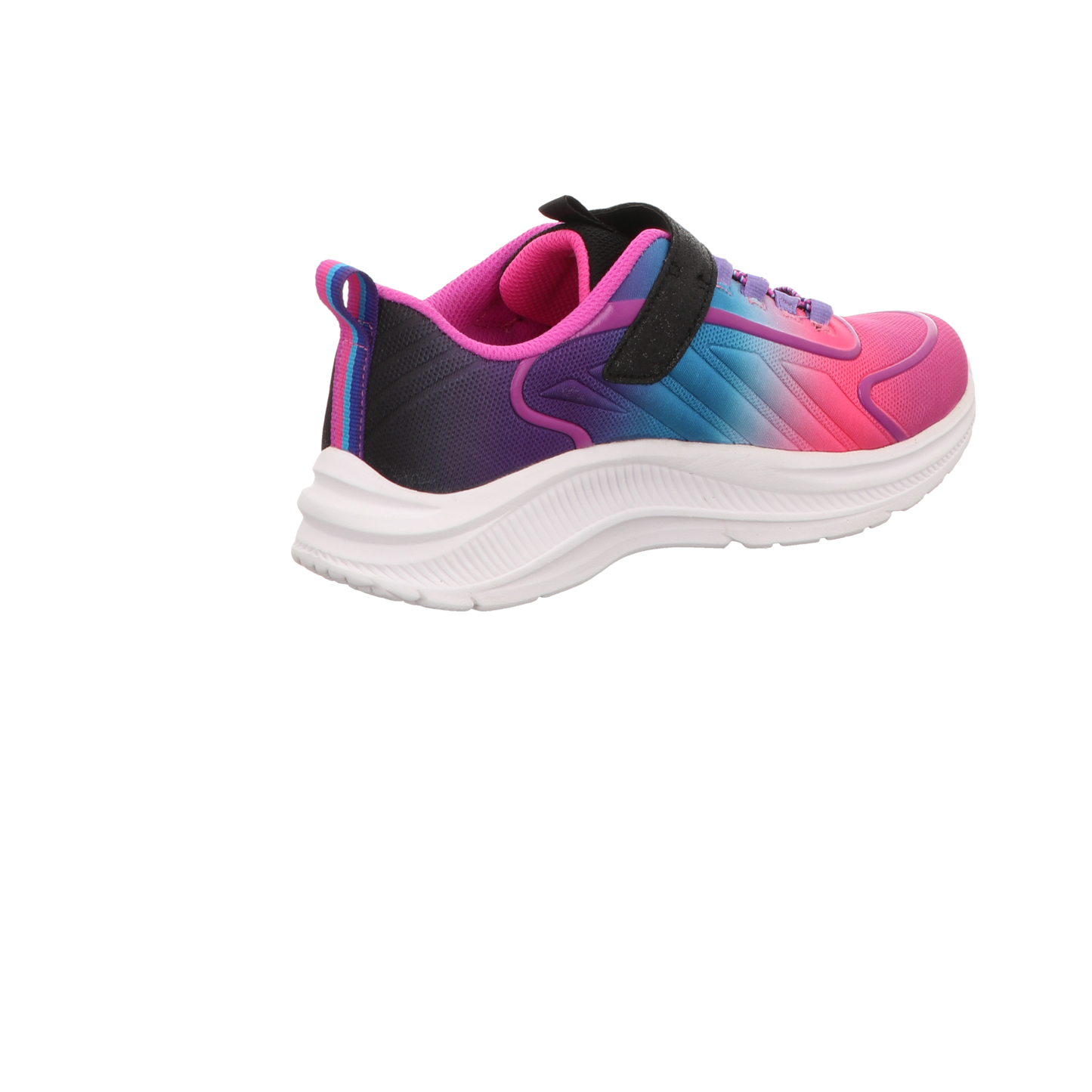 Skechers Damen Slipper Rainbow Cruisers in schwarz