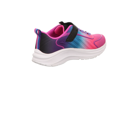 Skechers Damen Slipper Rainbow Cruisers in schwarz