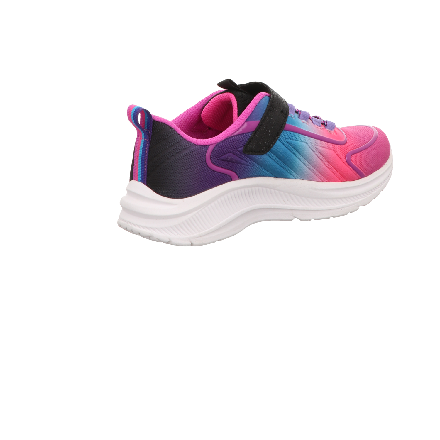 Skechers Damen Slipper Rainbow Cruisers in schwarz