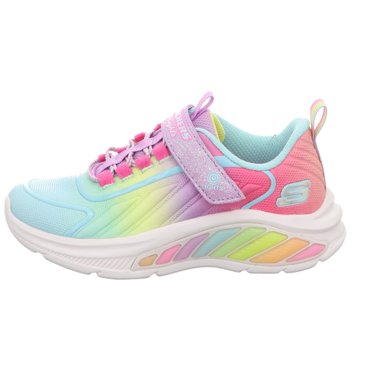 Skechers Damen Slipper Rainbow Cruisers in lila