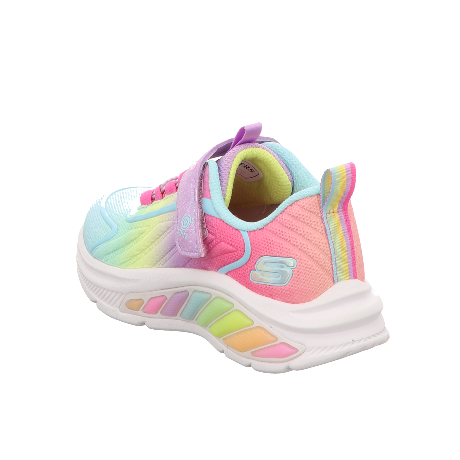 Skechers Damen Slipper Rainbow Cruisers in lila
