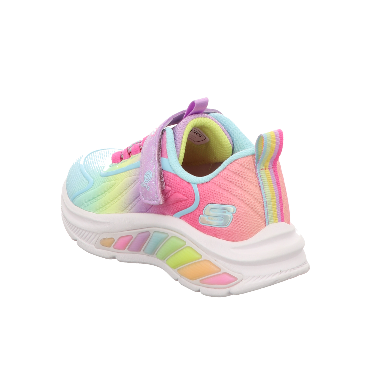 Skechers Damen Slipper Rainbow Cruisers in lila