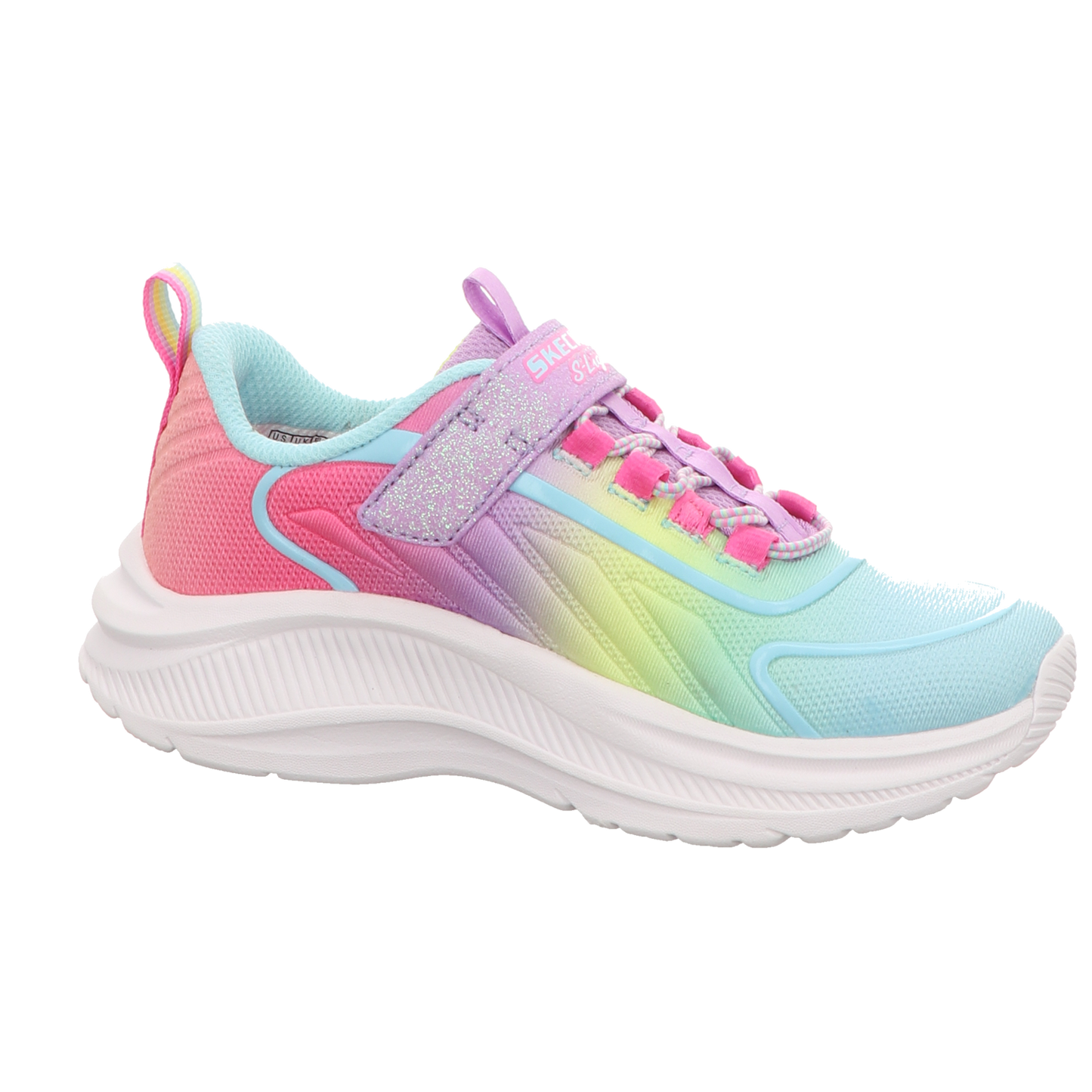 Skechers Damen Slipper Rainbow Cruisers in lila