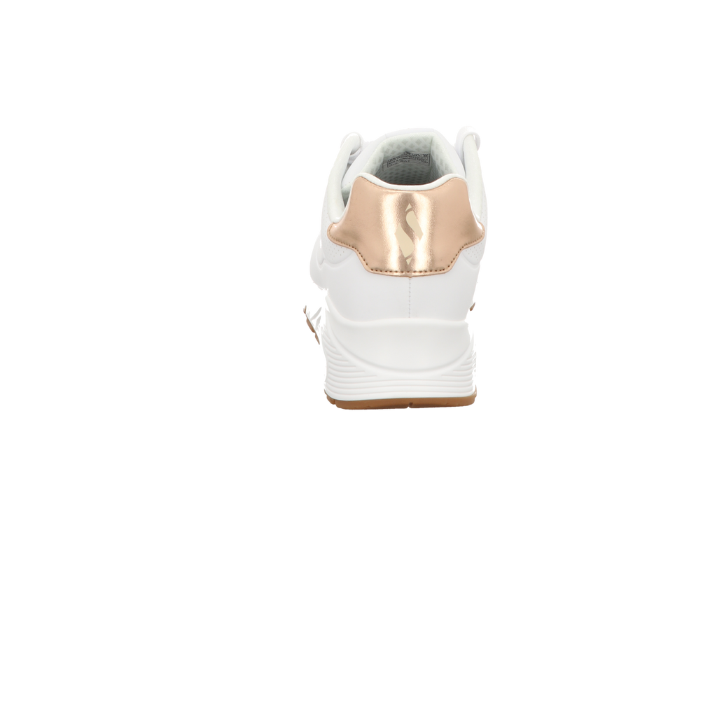 Skechers Damen Schnürschuh Uno Gen 1 Shimmer Away in weiss