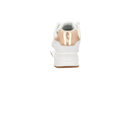Skechers Damen Schnürschuh Uno Gen 1 Shimmer Away in weiss