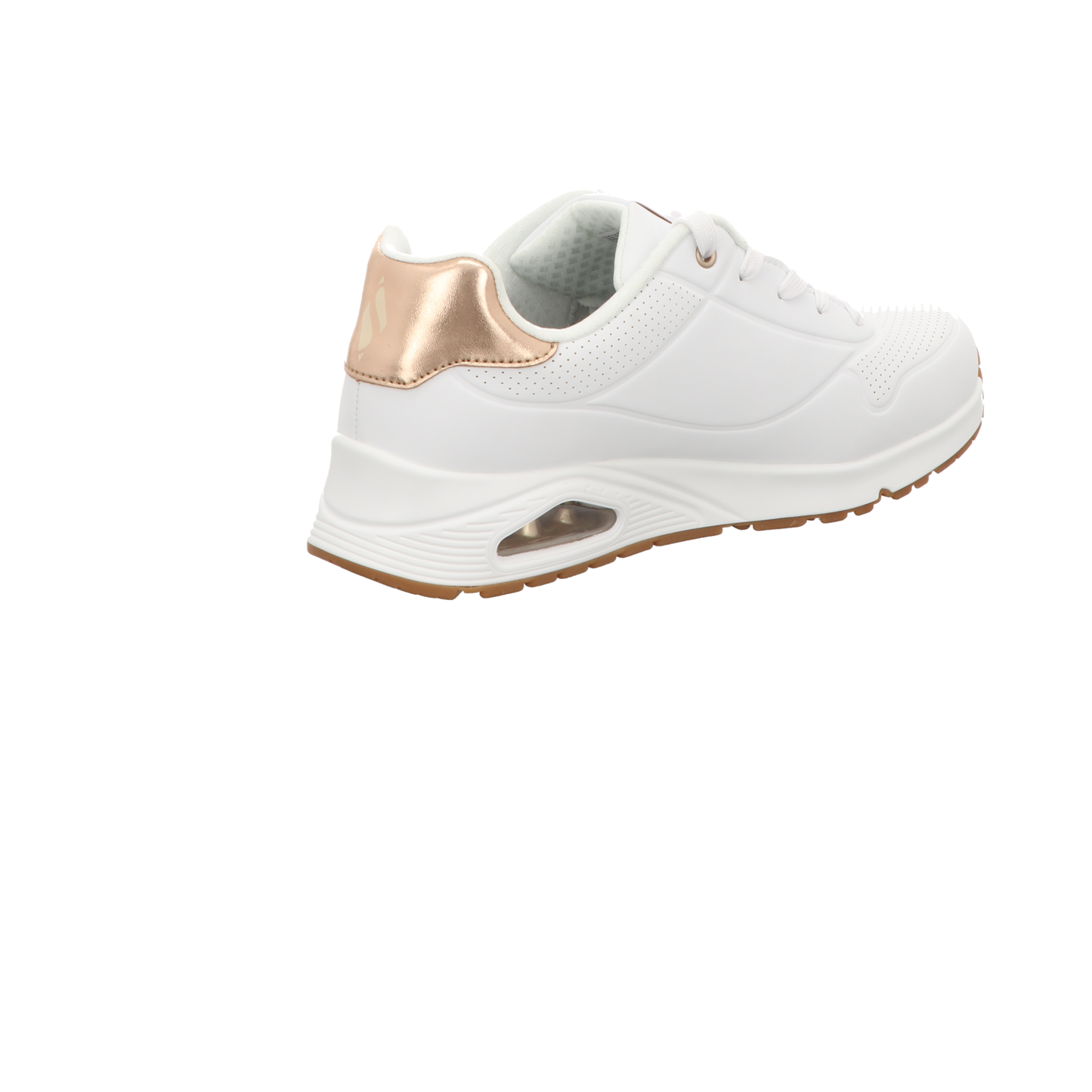 Skechers Damen Schnürschuh Uno Gen 1 Shimmer Away in weiss