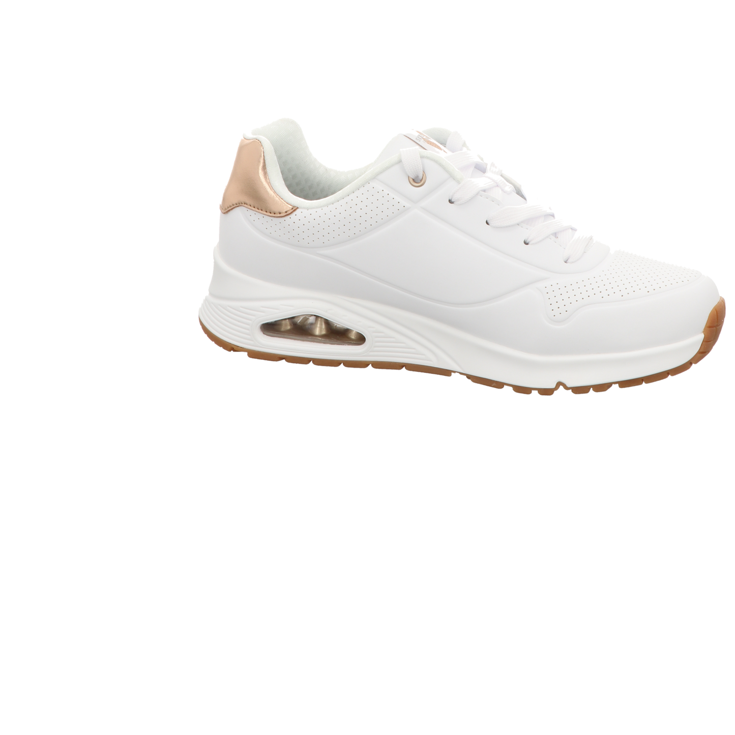 Skechers Damen Schnürschuh Uno Gen 1 Shimmer Away in weiss