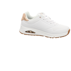 Skechers Damen Schnürschuh Uno Gen 1 Shimmer Away in weiss