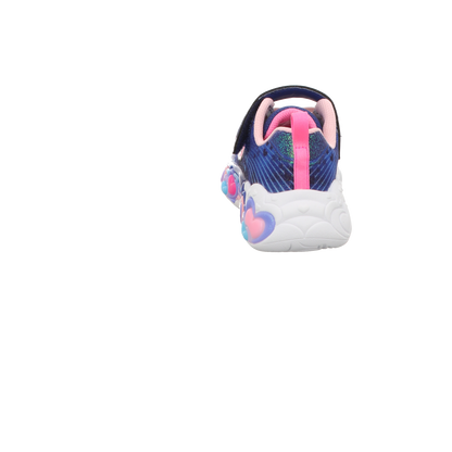 Skechers Damen Slipper Eternal Heart Lights in blau