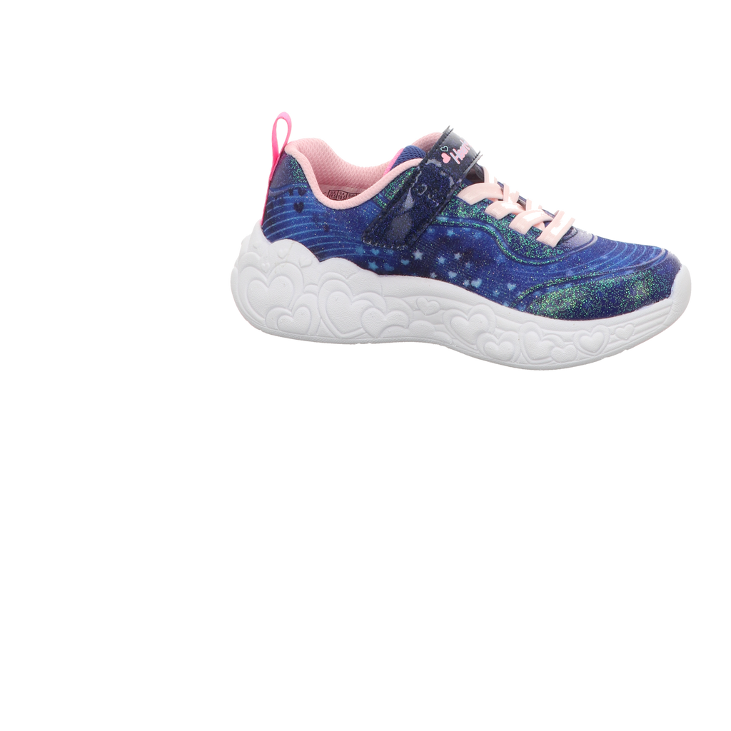 Skechers Damen Slipper Eternal Heart Lights in blau