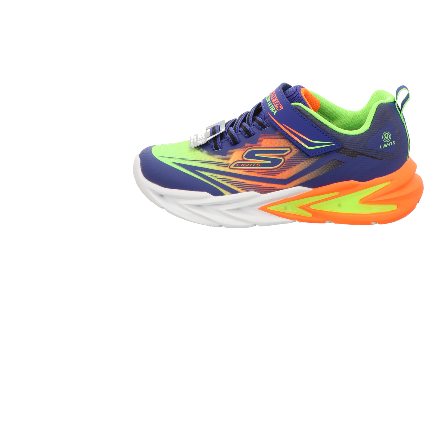 Skechers Herren Slipper Flex Glow Ultra in blau