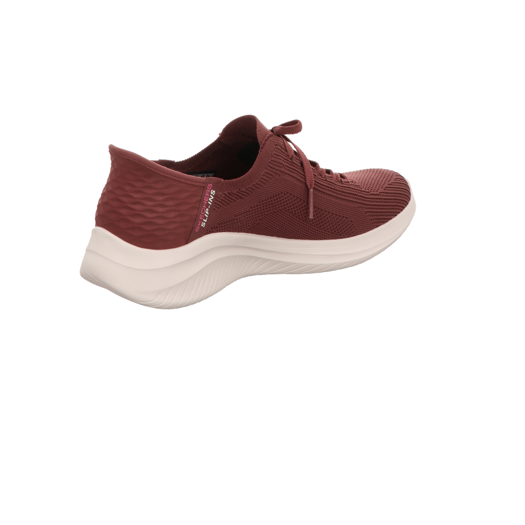 Skechers Damen Slipper Slip-Ins Ultra Flex 3.0 in rot