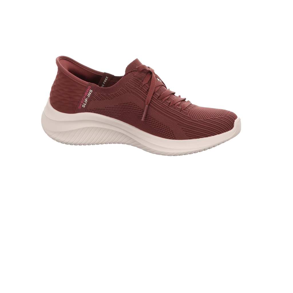 Skechers Damen Slipper Slip-Ins Ultra Flex 3.0 in rot
