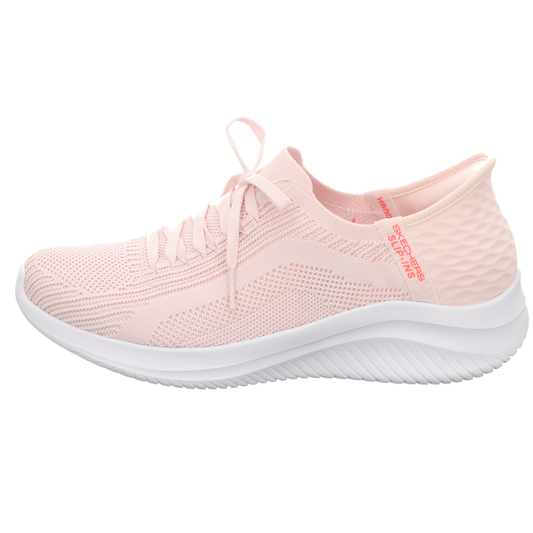 Skechers Damen Slipper Ultra Flex 3.0 in pink